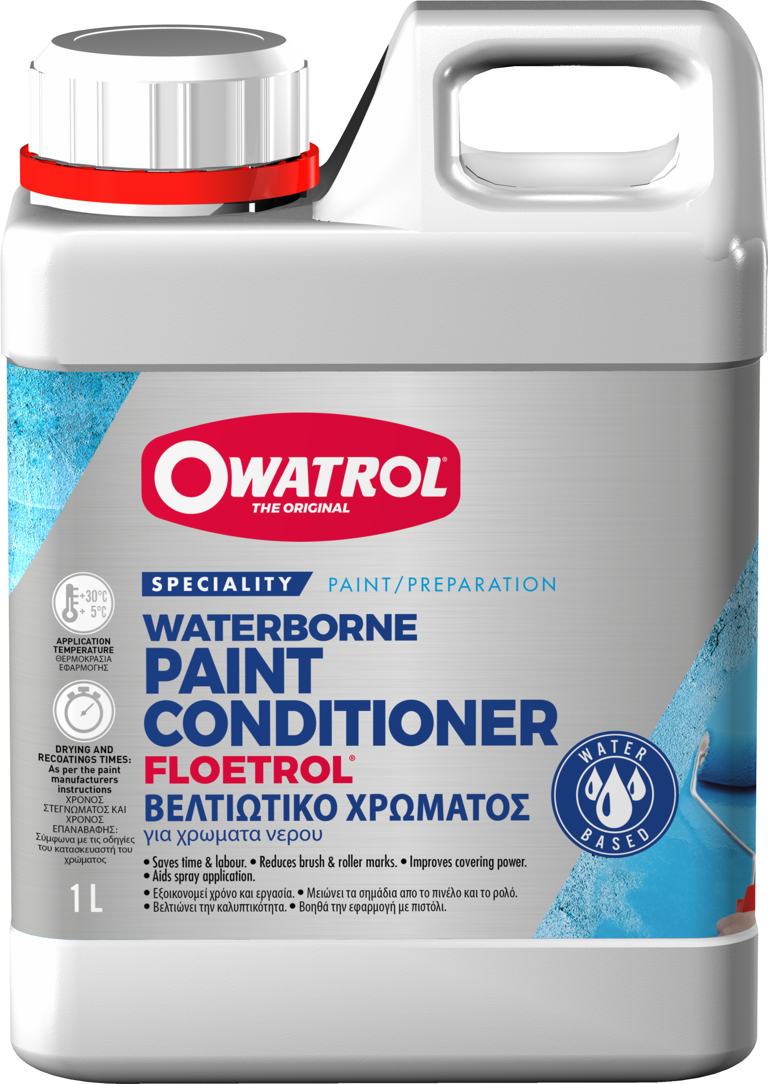 Owatrol Floetrol Waterborne Paint Conditioner 1 litre - Wilson's