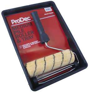 ProDec 10" Medium Pile Stick Roller Sleeve Paint Refill Tiger Stripe PRRE024 